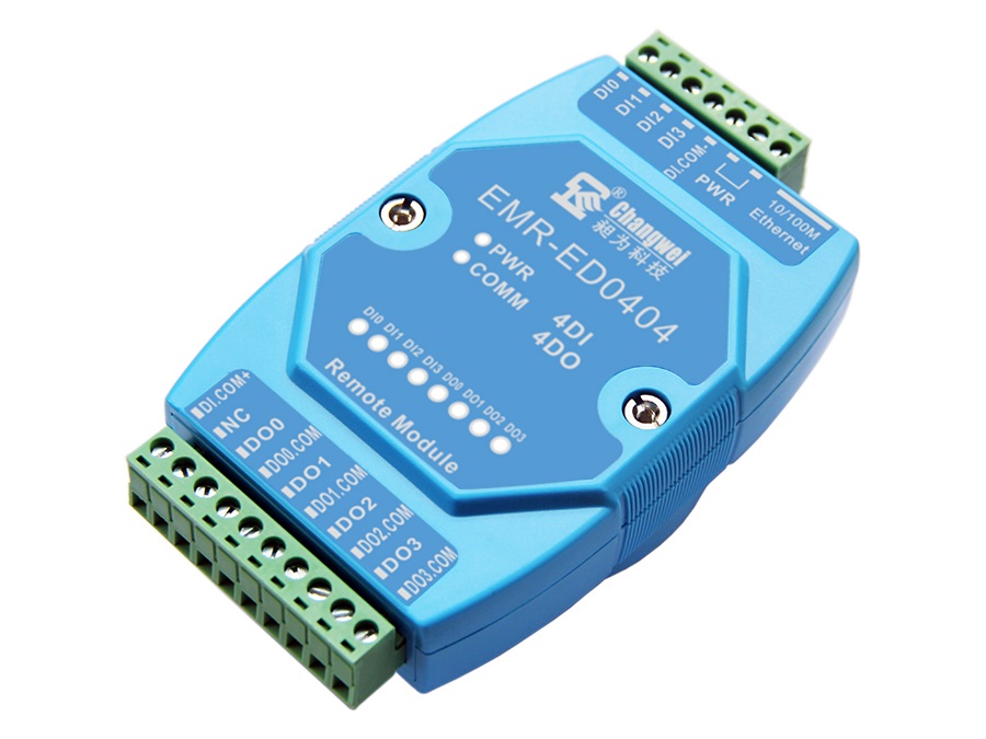EMR-ED0404智能分布式IO模塊 網(wǎng)絡(luò)型4路開關(guān)量輸入4路開關(guān)量輸出模塊 網(wǎng)絡(luò)4DI/4DO模塊