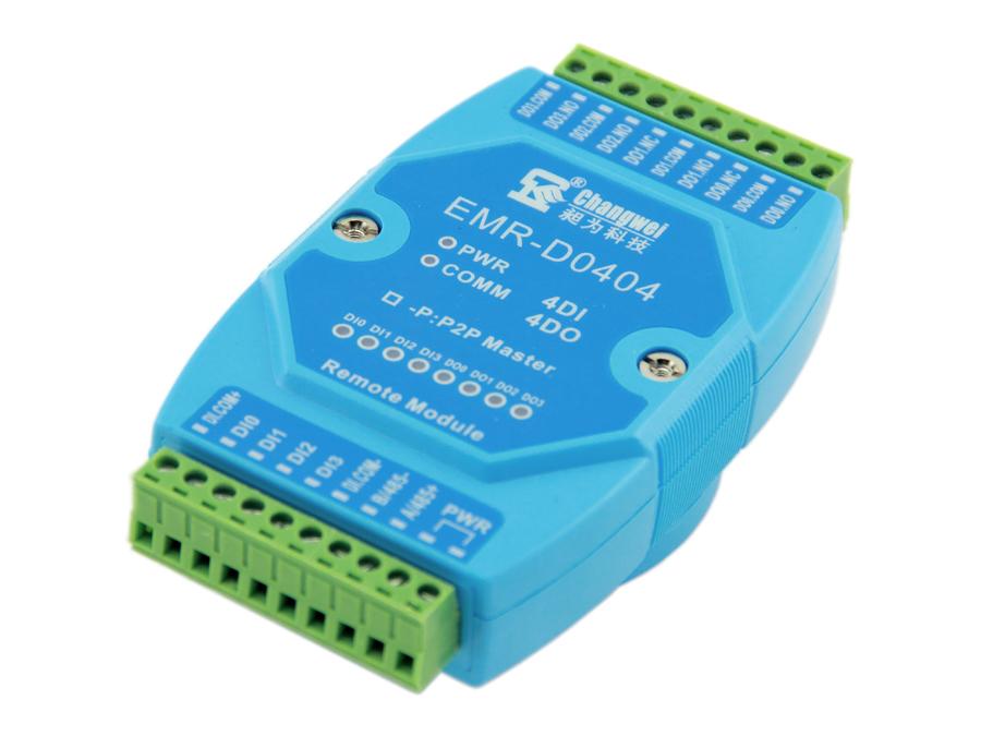 EMR-D0404智能開關(guān)量輸入輸出模塊 4路輸入4路繼電器輸出