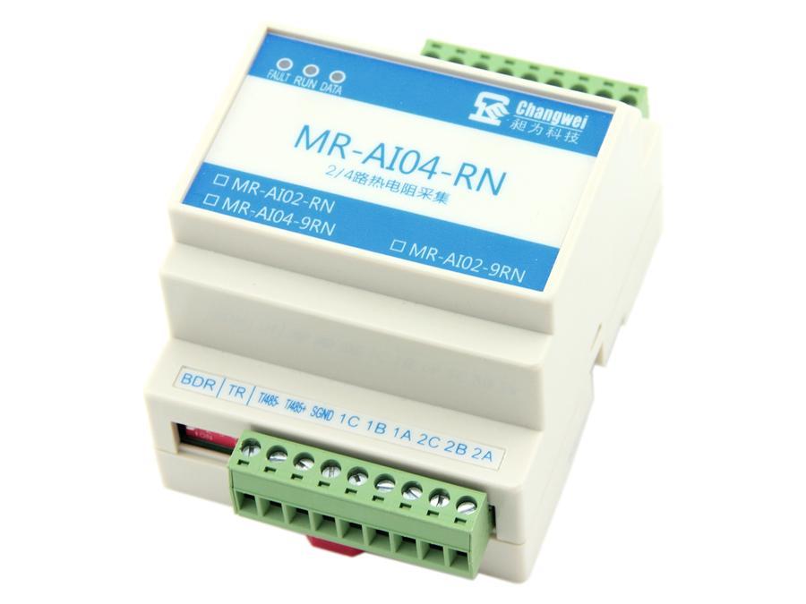MR-AI04-RN智能四路熱電阻RTD溫度Cu50/Cu100/Pt100/Pt1000傳感器采集器